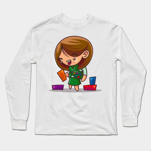 Girl Scout Goodness Long Sleeve T-Shirt by ArtisticDyslexia